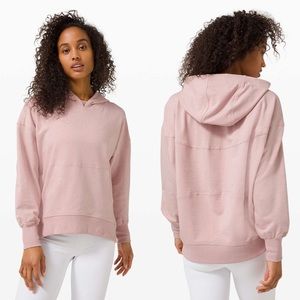 Lululemon LA Back in Action Hoodie In Mink Berry Size Medium